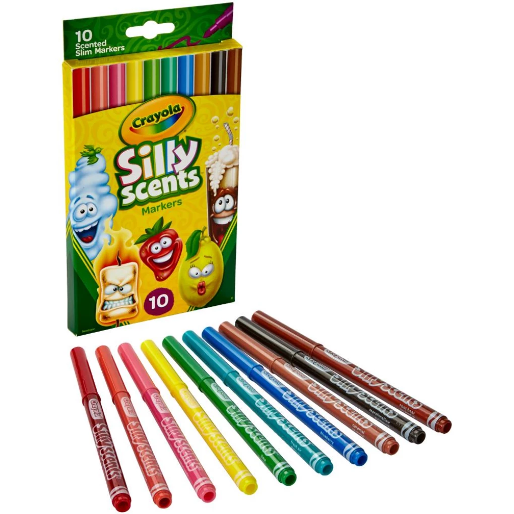 Deals 👏 Notions Kids Crafts & Activities 10 Count Crayola Silly Scents Fine Line Washable Markers ⌛ 3 Notions Kids Crafts & Activities 10 Count Crayola Silly Scents Fine Line Washable Markers