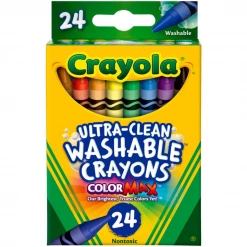 Notions 24 Count Crayola Ultra-Clean Washable Crayons