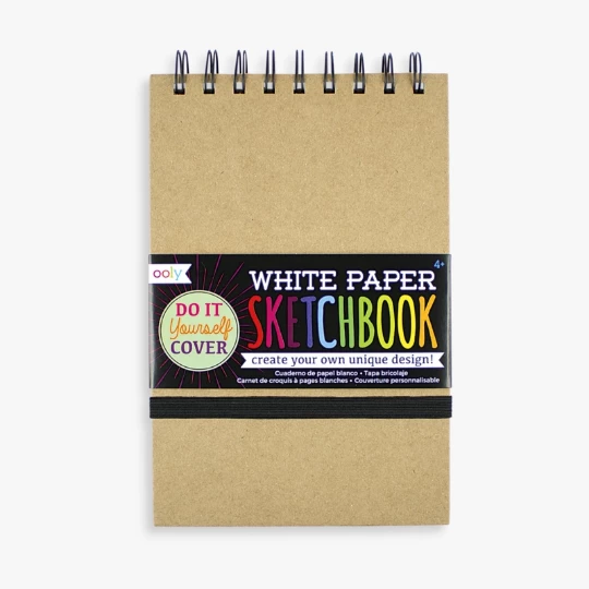 Best deal ๐ฏ Ooly Kids Crafts & Activities White DIY Cover Sketchbook ๐ 3 Ooly Kids Crafts & Activities White DIY Cover Sketchbook