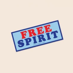 Soul Flower FREE SPIRIT Mini Sticker