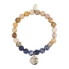 Roman, Inc. Prayer Box Gemstone Bracelet By Alexa's Angels - Blue Angel Gifts