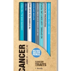 Whiskey River Soap Co Astrology Pencils Cancer