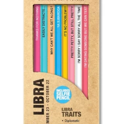 Whiskey River Soap Co Astrology Pencils Libra