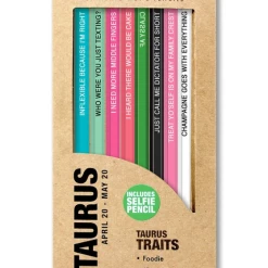 Whiskey River Soap Co Astrology Pencils Taurus