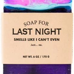 Whiskey River Soap Co Soap For Last Night ~ Smells Like I Can't Even