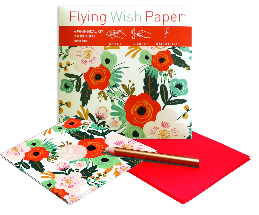 Deals 🔥 ORANGE BLOSSOMS Mini Flying Wish Paper Kit ✨ 3 ORANGE BLOSSOMS Mini Flying Wish Paper Kit