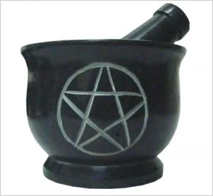 Coupon ๐งจ New Age Imports Pentacle Carved Mortar & Pestle Black Stone 4"W 3"H ๐ 3 New Age Imports Pentacle Carved Mortar & Pestle Black Stone 4"W 3"H