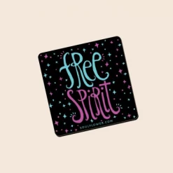 Soul Flower Free Spirit Mindful Magnet