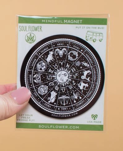 Hot Sale โจ Soul Flower Zodiac Astrological Mindful Magnet ๐ 3 Soul Flower Zodiac Astrological Mindful Magnet