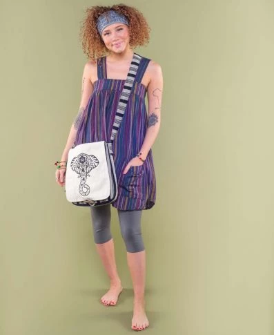 Top 10 👏 Soul Flower Elephant Vibes Canvas Messenger Bag ✔️ 5 Soul Flower Elephant Vibes Canvas Messenger Bag