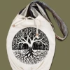 Soul Flower Tree Of Life Canvas Boho Bag