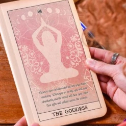 Soul Flower The Goddess Recycled Notebook