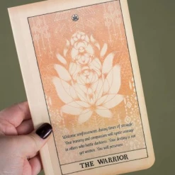 Soul Flower The Warrior Recycled Notebook