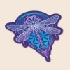 Soul Flower Dragonfly Mandala Sticker