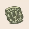 Soul Flower Happy Place Camping Sticker