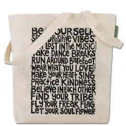 Outlet ๐ Soul Flower Manifesto Eco Tote Bag โจ 5 Soul Flower Manifesto Eco Tote Bag
