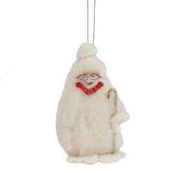 Ten Thousand Villages Grandma Yeti Ornament Handcrafted In Nepal Global Fair Trade Gifts