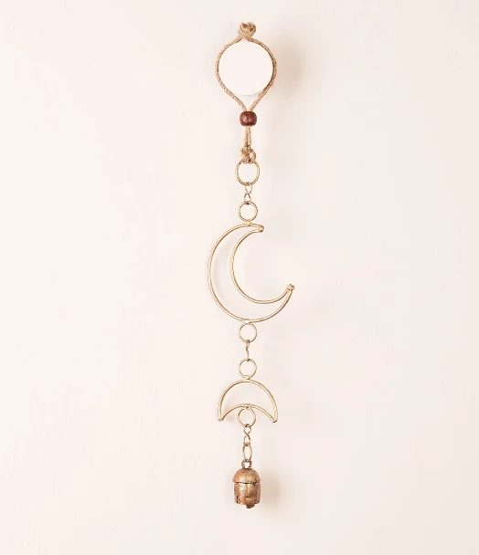 Hot Sale ๐ฅ Matr Boomie Global Fair Trade Gifts Indukala Moon Mini Chime Handcrafted In India ๐ฏ 3 Matr Boomie Global Fair Trade Gifts Indukala Moon Mini Chime Handcrafted In India