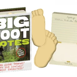 The Unemployed Philosophers Guild Bigfoot Sticky Notes Gift Set