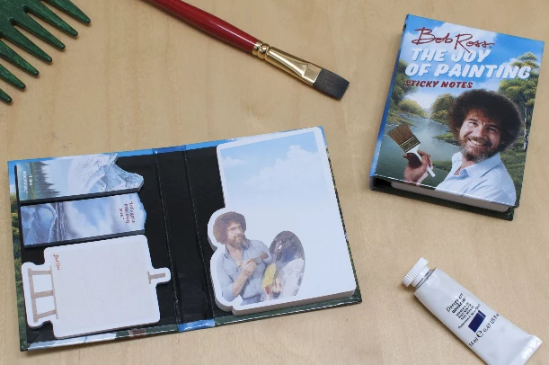 Budget โจ The Unemployed Philosophers Guild Bob Ross Joy Of Painting Sticky Notes Gift Set ๐ฏ 4 The Unemployed Philosophers Guild Bob Ross Joy Of Painting Sticky Notes Gift Set