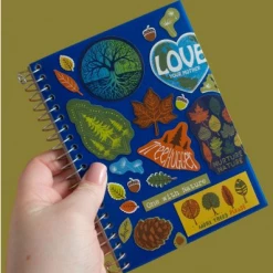 Soul Flower One With Nature Treehugger Sticker Sheet