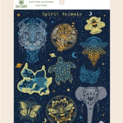 Soul Flower Spirit Animals Sticker Sheet