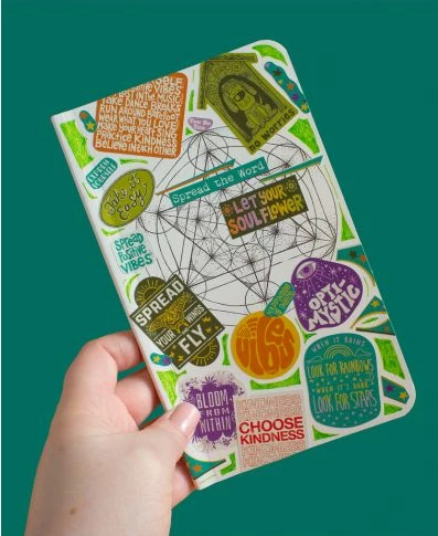 Discount ๐ Soul Flower Spread The Word Kindness Inspiration Sticker Sheet ๐ 5 Soul Flower Spread The Word Kindness Inspiration Sticker Sheet