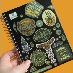 Outlet 💯 Soul Flower Wonder & Wander, Wild & Free Sticker Sheet 🎁 7 Soul Flower Wonder & Wander, Wild & Free Sticker Sheet