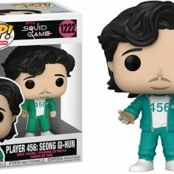 Funko Pop Vinyl Figure Player 456: Seong Gi-hun #1222 - Squid Game Pop! Television