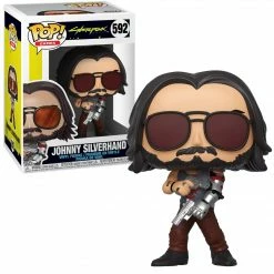 Pop! Games Funko Pop Vinyl Figurine Johnny Silverhand (w/gun) #592 - Cyberpunk 2077