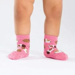 Sock It To Me Guinea Piggin' Around Toddler Crew Socks Socks! Socks! Socks!
