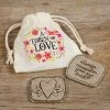 Natural Life Inspirations & Pocket Gifts A Token Of Love - Token & Bag Gift Set