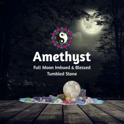 Dave & Shannon Full Moon Blessed Amethyst ~ A Joy Alchemy Gift Joy Alchemy Collection