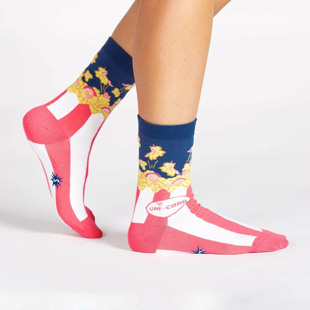 Buy 🛒 Sock It To Me Uni-corn 👩 Women's Crew 🧦 Socks 👏 4 Sock It To Me Uni-corn Women's Crew Socks
