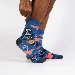 Sock It To Me You Glow Girl Women's Crew Socks Socks! Socks! Socks!