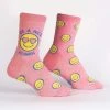 Sock It To Me Be A Nice Human Women's Crew Socks Socks! Socks! Socks!