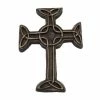 Discontinued Celtic Cross Of Faith ~ Pure Bronze Finish ~ Irish Plaque ~ Wild Goose Studio Sale!
