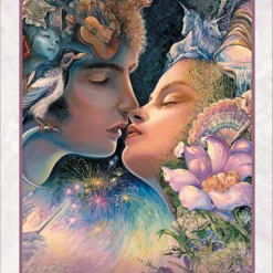US Games Systems Metaphysical & Divination Gifts Whispers Of Love Oracle Cards (50 Card Deck And Guidebook)