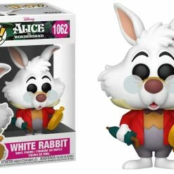 Funko Pop Vinyl Figurine White Rabbit W/Watch #1062 - Disney's Alice In Wonderland Pop! Disney
