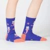 Sock It To Me Purrmaid Youth Crew Socks Socks! Socks! Socks!