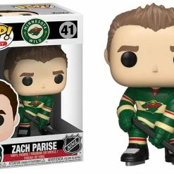Funko Pop Vinyl Figure Zach Parise (Home) #41 - NHL Minnesota Wild Pop! Sports
