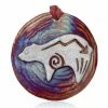 Raku Potteryworks Bear Medallion Ornament From Raku Pottery New Arrivals!
