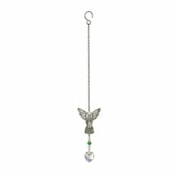 Woodstock Chimes August ~ Birthstone Angel Crystal Suncatcher