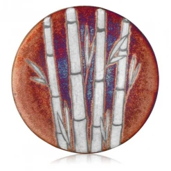 Raku Potteryworks New Arrivals! Bamboo Coasters Set From Raku Pottery