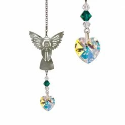 Deals ⌛ Woodstock Chimes Angel Gifts May ~ Birthstone Angel Crystal Suncatcher 🎉 8 Woodstock Chimes Angel Gifts May ~ Birthstone Angel Crystal Suncatcher