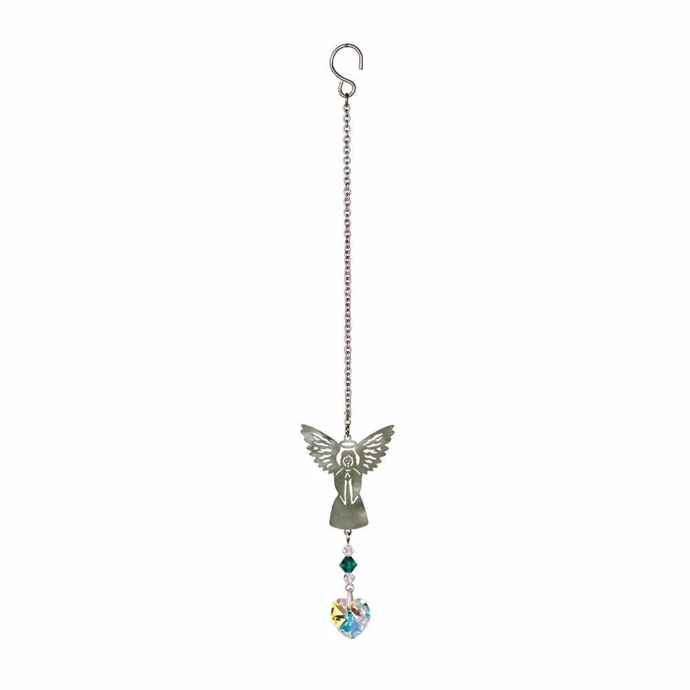 Deals ⌛ Woodstock Chimes Angel Gifts May ~ Birthstone Angel Crystal Suncatcher 🎉 6 Woodstock Chimes Angel Gifts May ~ Birthstone Angel Crystal Suncatcher