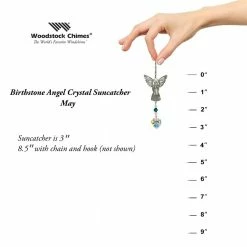 Deals ⌛ Woodstock Chimes Angel Gifts May ~ Birthstone Angel Crystal Suncatcher 🎉 11 Woodstock Chimes Angel Gifts May ~ Birthstone Angel Crystal Suncatcher