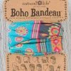 Natural Life Turquoise Medallion Boho Bandeau