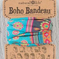 Natural Life Turquoise Medallion Boho Bandeau