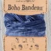 Natural Life Navy & White Tie-Dye Boho Bandeau